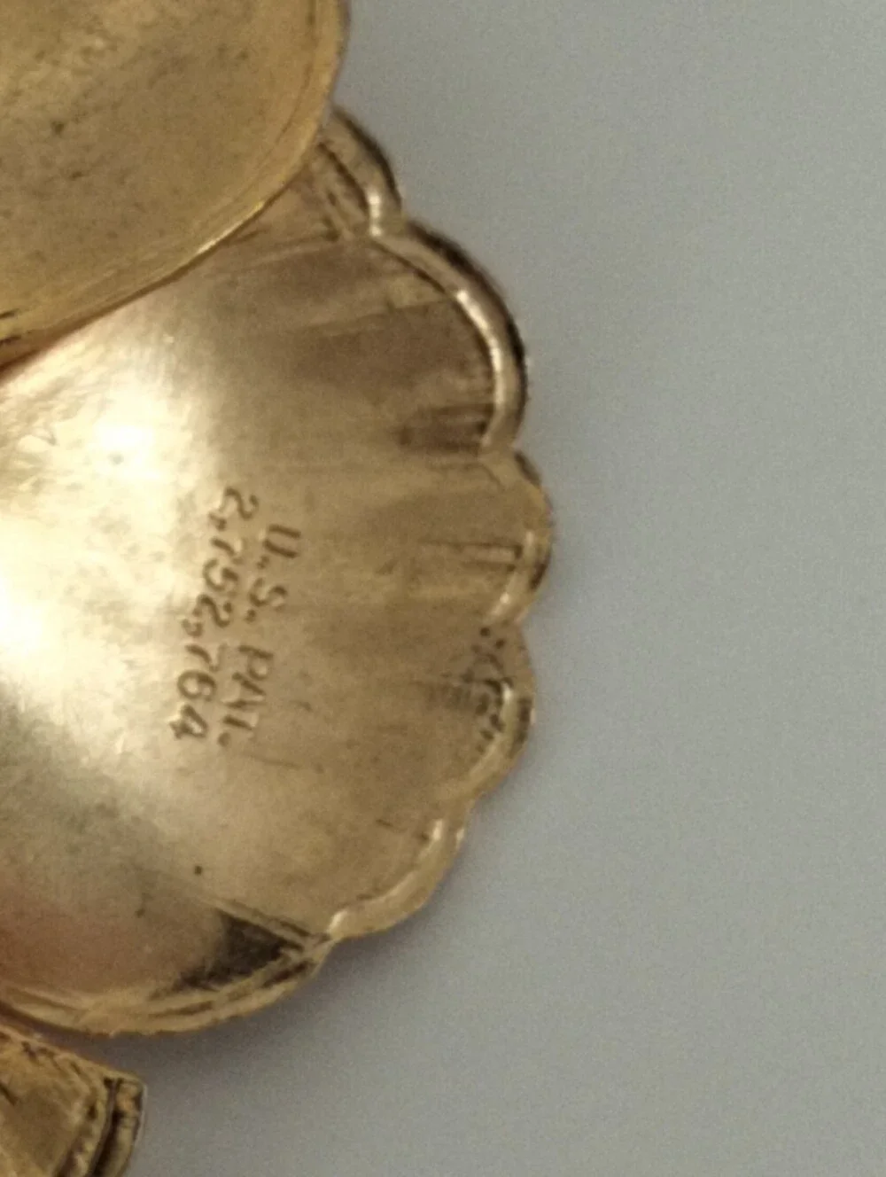 Vintage 1956 Magnetic Flower Brooch – U.S. Patent 2,752,764 MCM